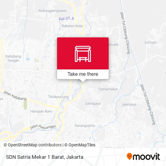 SDN Satria Mekar 1 Barat map