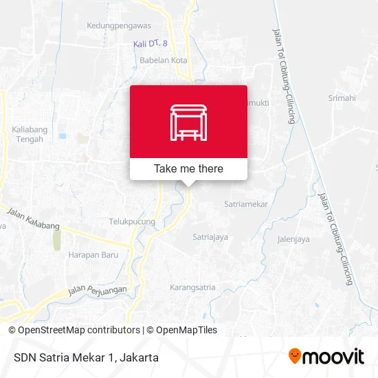 SDN Satria Mekar 1 map