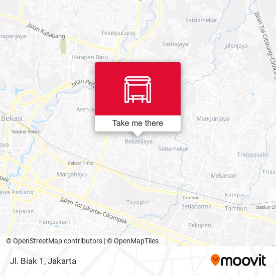 Jl. Biak 1 map