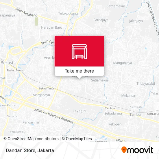Dandan Store map