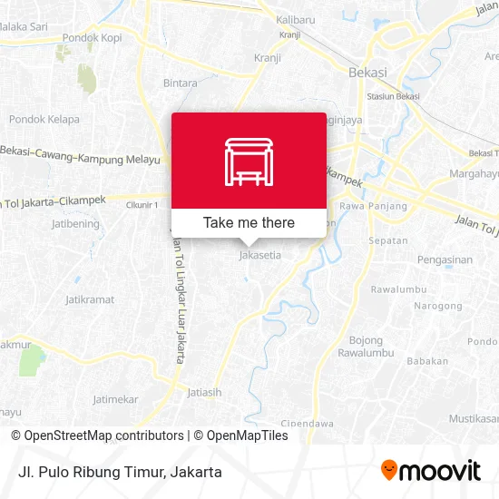Jl. Pulo Ribung Timur map