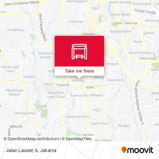 Jalan Lauser, 6 map