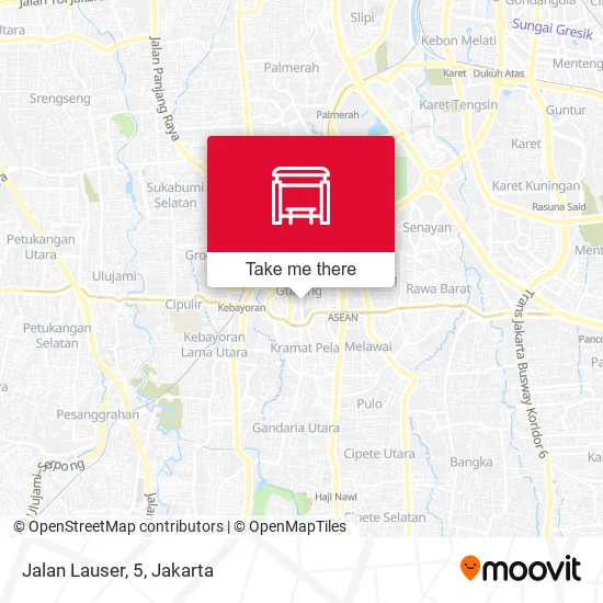Jalan Lauser, 5 map