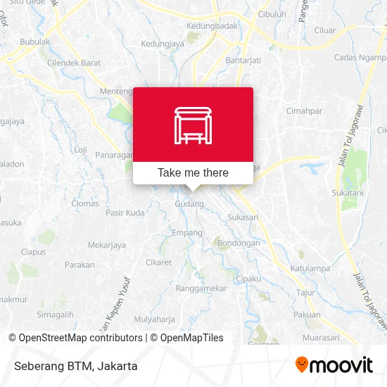 Seberang BTM map
