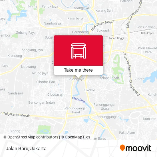 Jalan Baru map