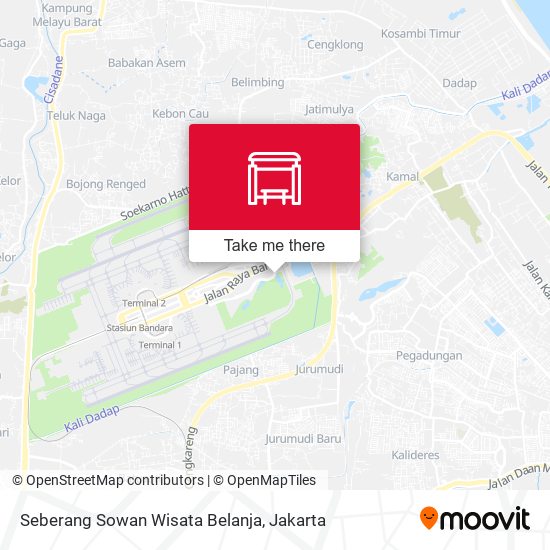 Seberang Sowan Wisata Belanja map