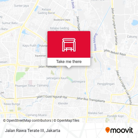 Jalan Rawa Terate III map
