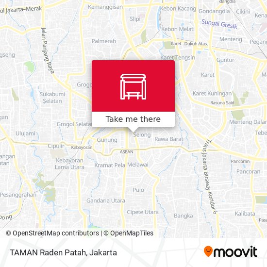 TAMAN Raden Patah map