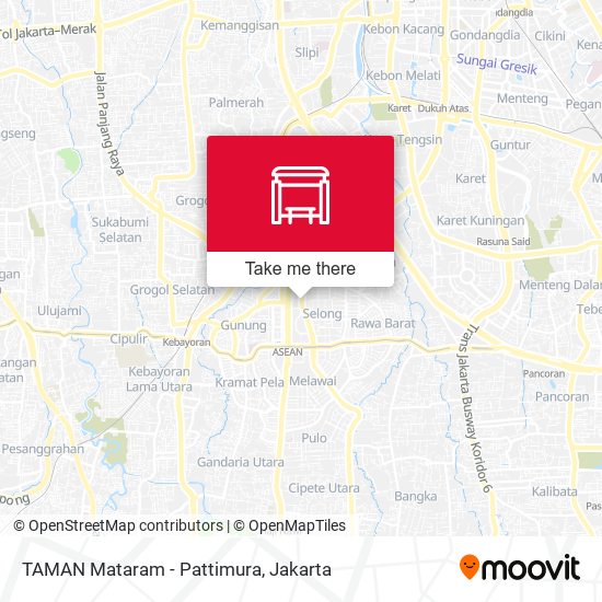 TAMAN Mataram - Pattimura map