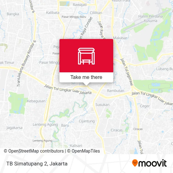 TB Simatupang 2 map