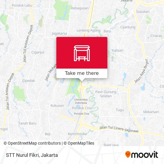 STT Nurul Fikri map