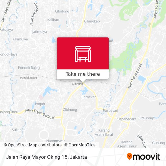 Jalan Raya Mayor Oking 15 map
