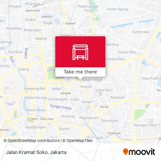 Jalan Kramat Soko map