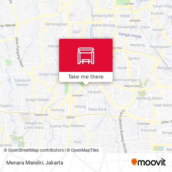 Menara Mandiri map