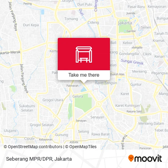 Seberang MPR/DPR map