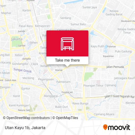 Utan Kayu 1b map