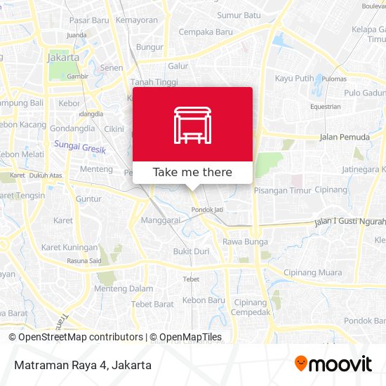 Matraman Raya 4 map