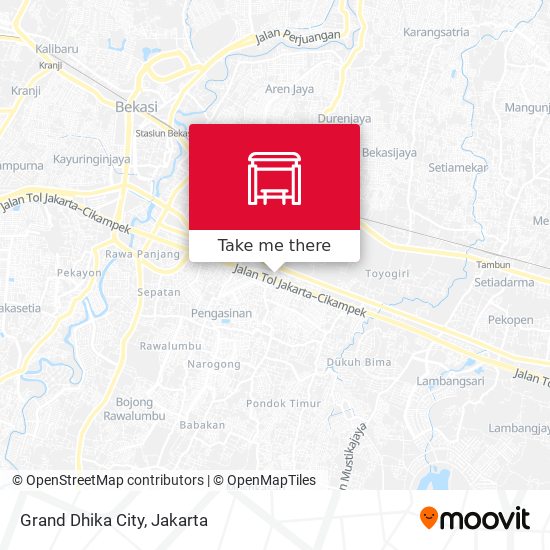 Grand Dhika City map