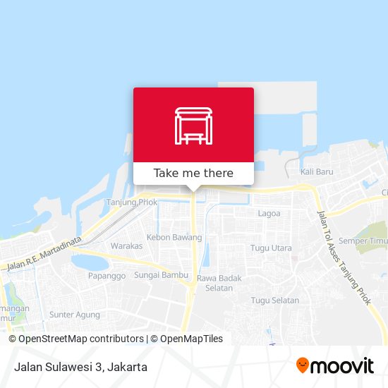 Jalan Sulawesi 3 map