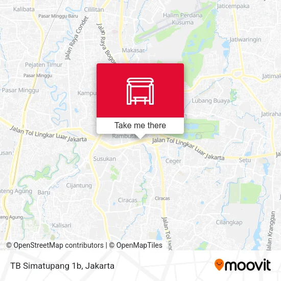 TB Simatupang 1b map