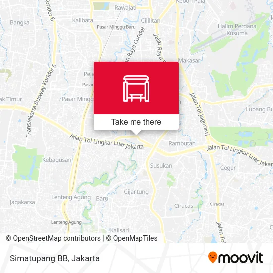Simatupang BB map