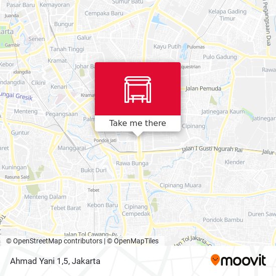 Ahmad Yani 1,5 map