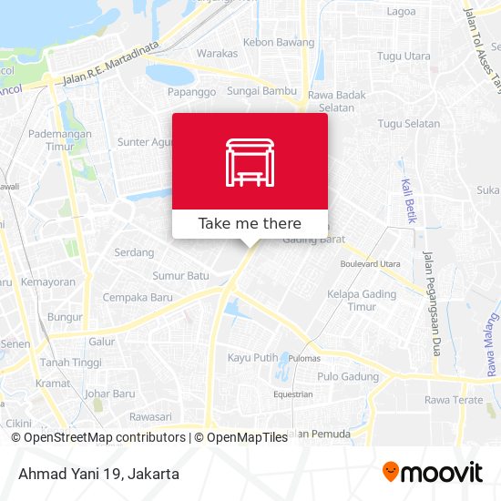 Ahmad Yani 19 map