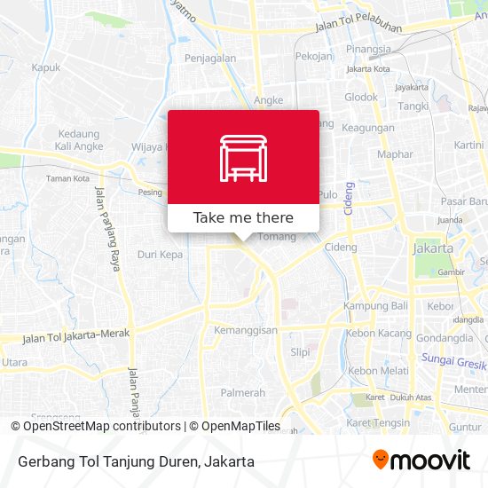 Gerbang Tol Tanjung Duren map
