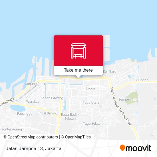 Jalan Jampea 13 map