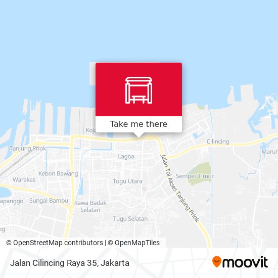 Jalan Cilincing Raya 35 map