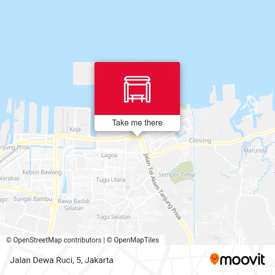 Jalan Dewa Ruci, 5 map