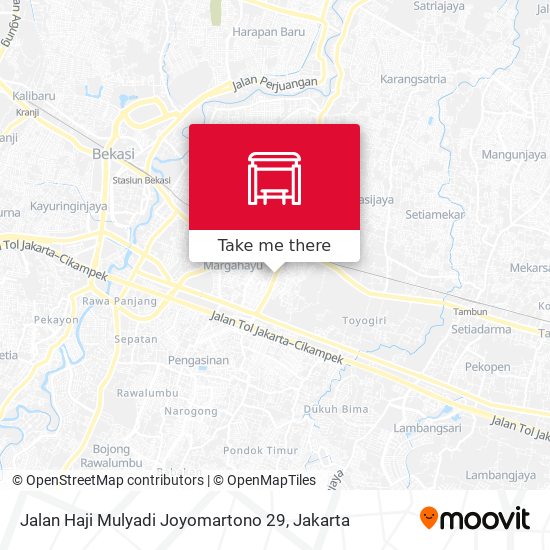 Jalan Haji Mulyadi Joyomartono 29 map