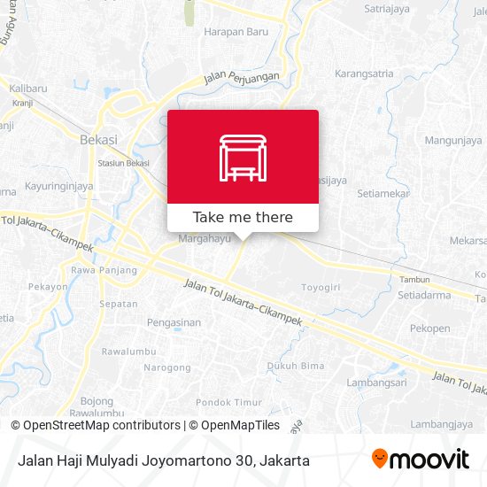 Jalan Haji Mulyadi Joyomartono 30 map