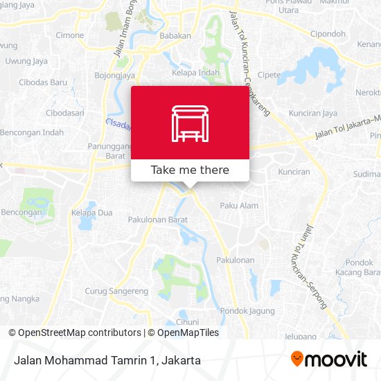 Jalan Mohammad Tamrin 1 map