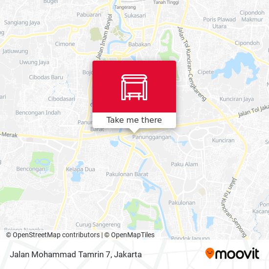 Jalan Mohammad Tamrin 7 map