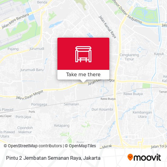 Pintu 2 Jembatan Semanan Raya map