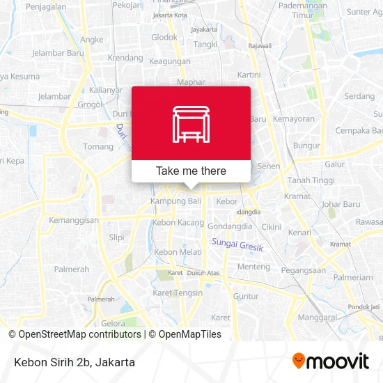 Kebon Sirih 2b map