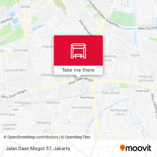 Jalan Daan Mogot 57 map