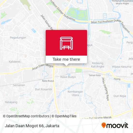 Jalan Daan Mogot 66 map