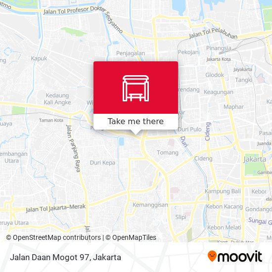 Jalan Daan Mogot 97 map