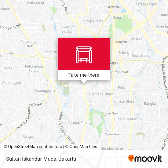 Sultan Iskandar Muda map