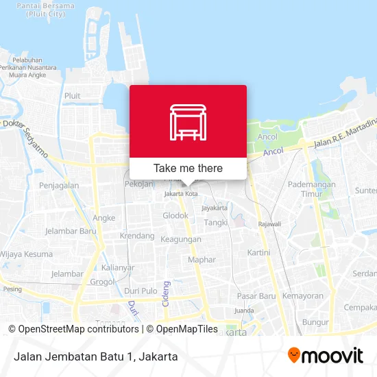 Jalan Jembatan Batu 1 map