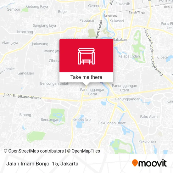 Jalan Imam Bonjol 15 map