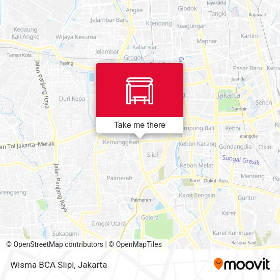 Wisma BCA Slipi map