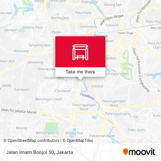 Jalan Imam Bonjol 50 map