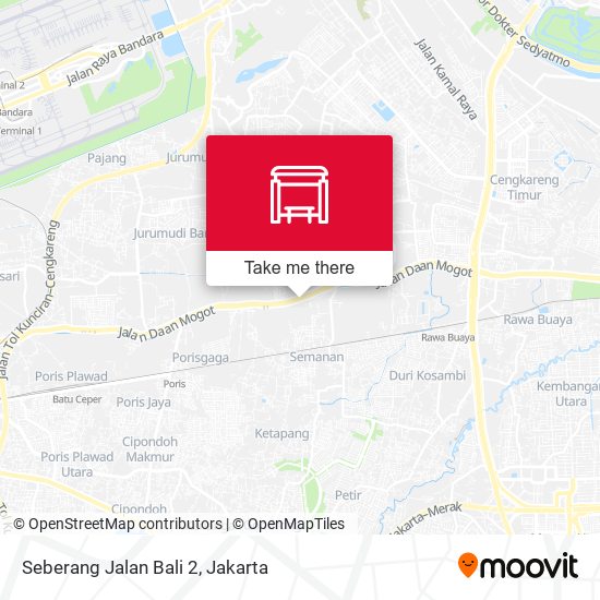 Seberang Jalan Bali 2 map