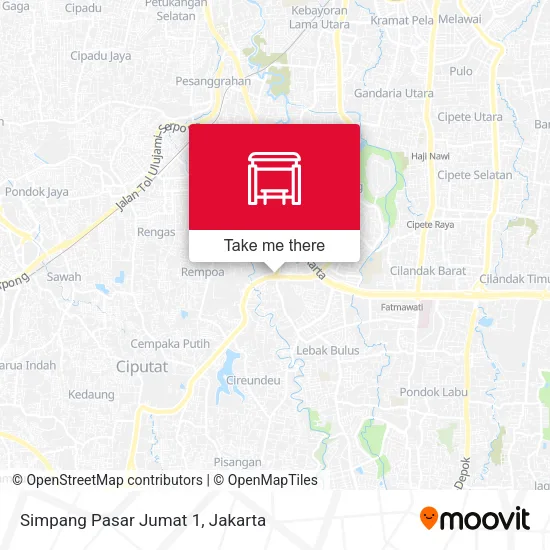 Simpang Pasar Jumat 1 map