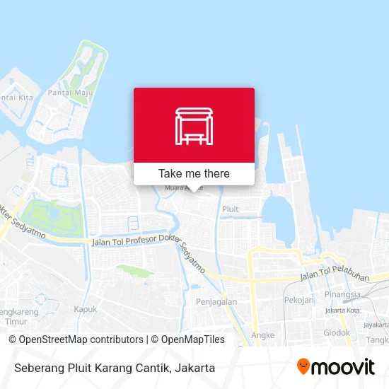 Seberang Pluit Karang Cantik map