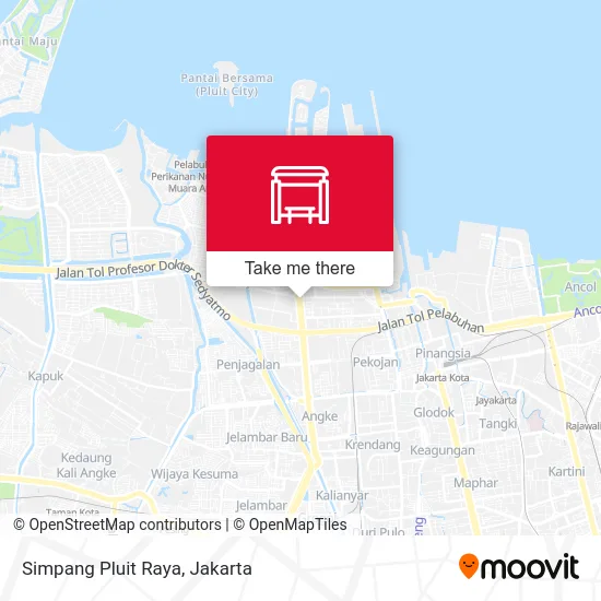 Simpang Pluit Raya map