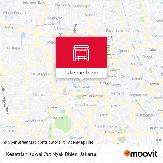 Kesatrian Kowal Cut Nyak Dhien map